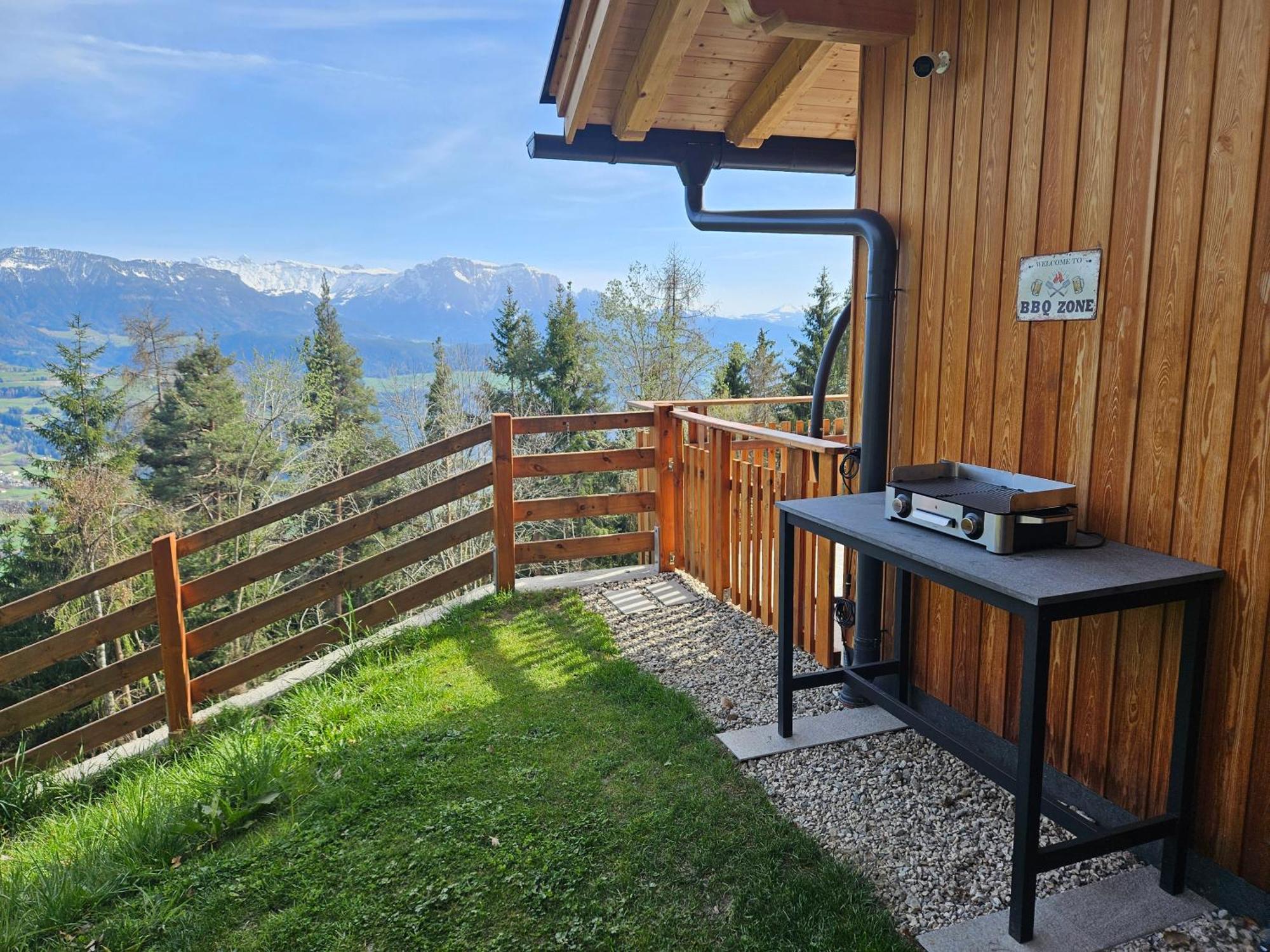 Alone In Chalet With View On Dolomites Villandro Exterior photo